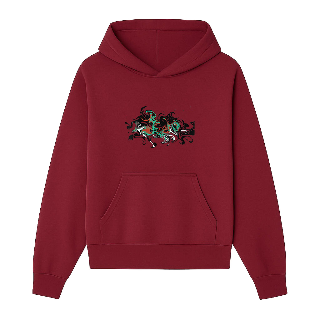 Art Freaky Hypnotic Colorful Unique Graphics Design Hoodie - Image 6