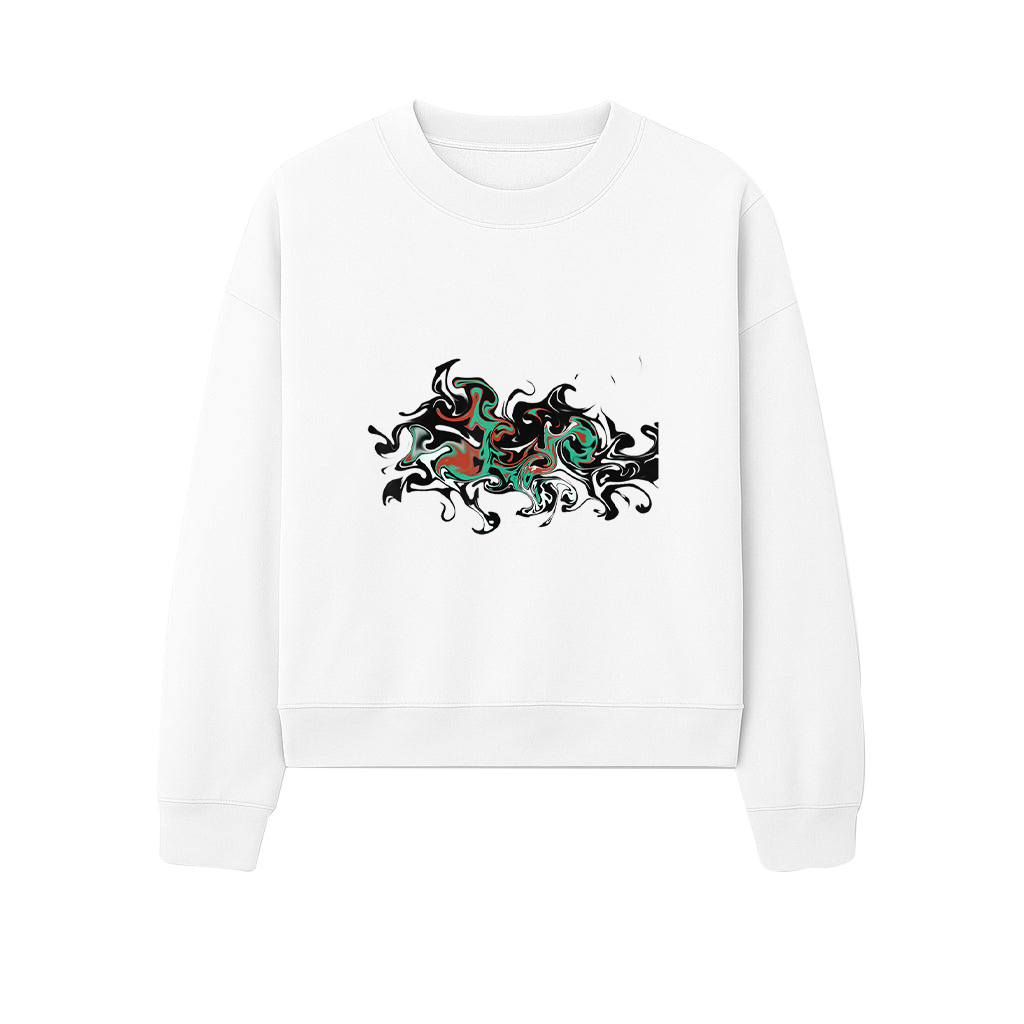 Art Freaky Hypnotic Colorful Unique Graphics Design Sweatshirts