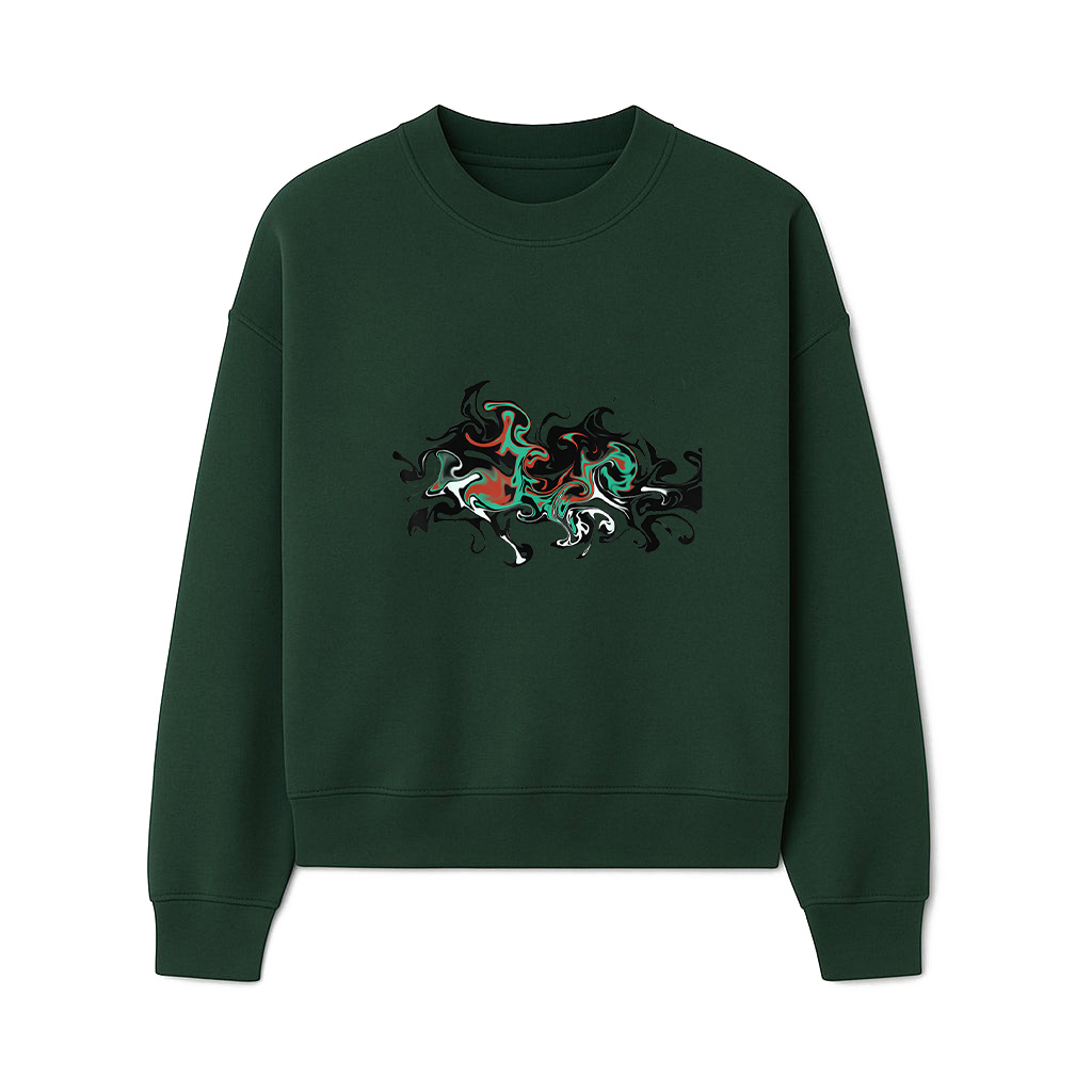 Art Freaky Hypnotic Colorful Unique Graphics Design Sweatshirts - Image 3