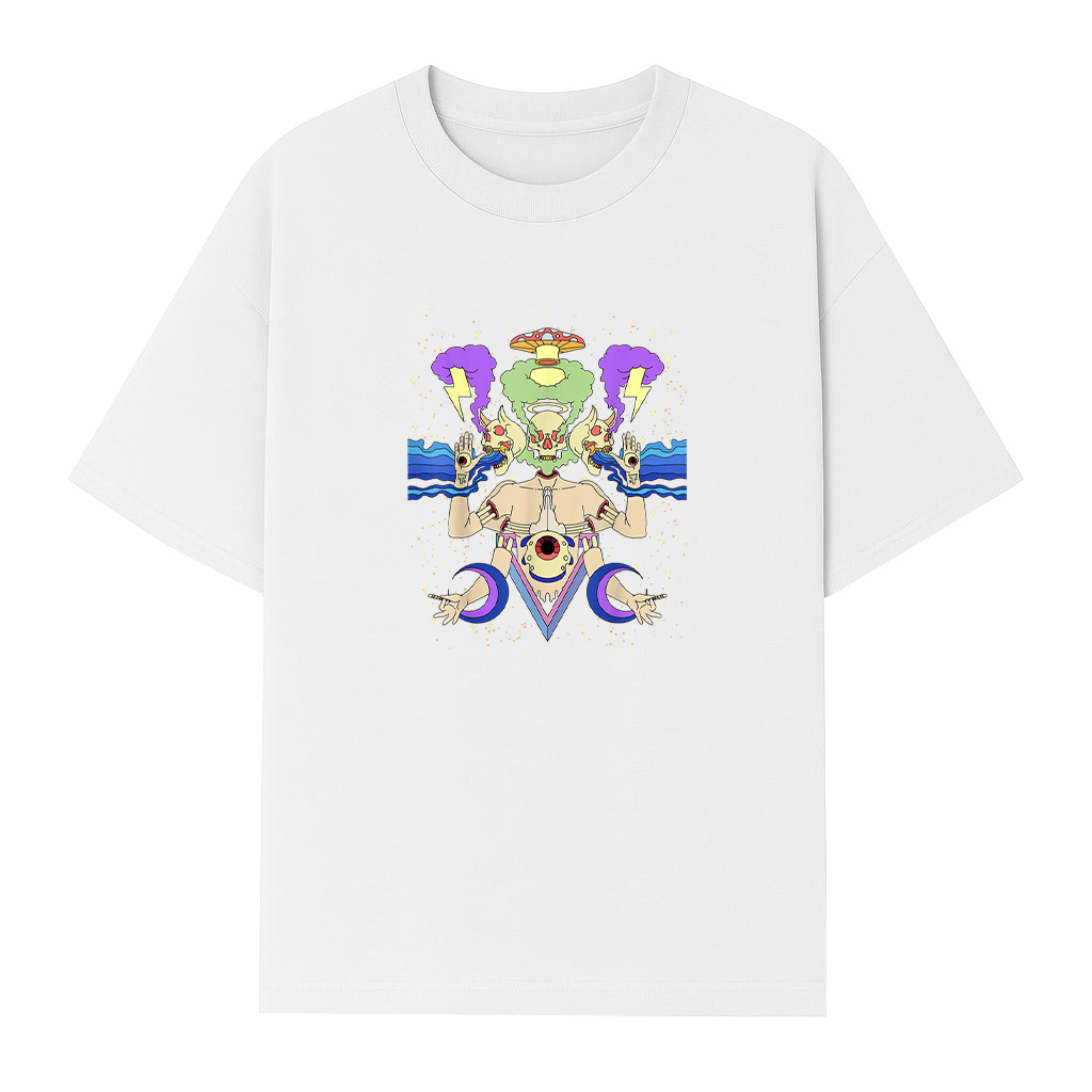 Art Sick Colorful Hippie Trippy T-Shirt