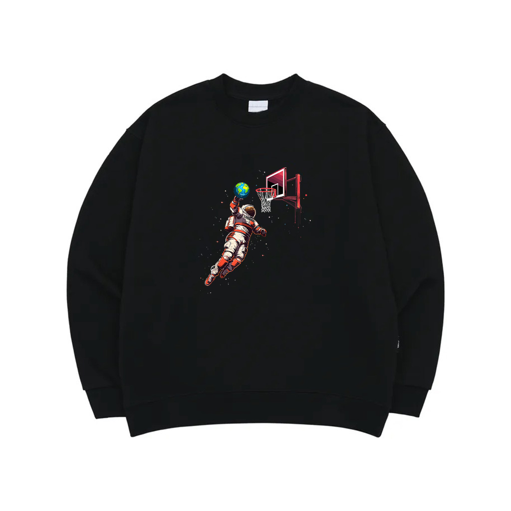 Astronaut Basketball Outer Space Sweatshirt