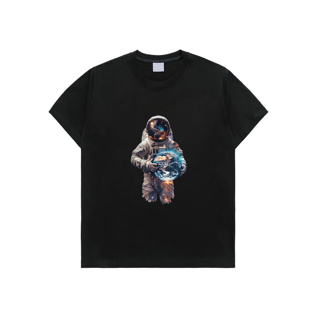 Astronaut Holds Earth In Space T-Shirt