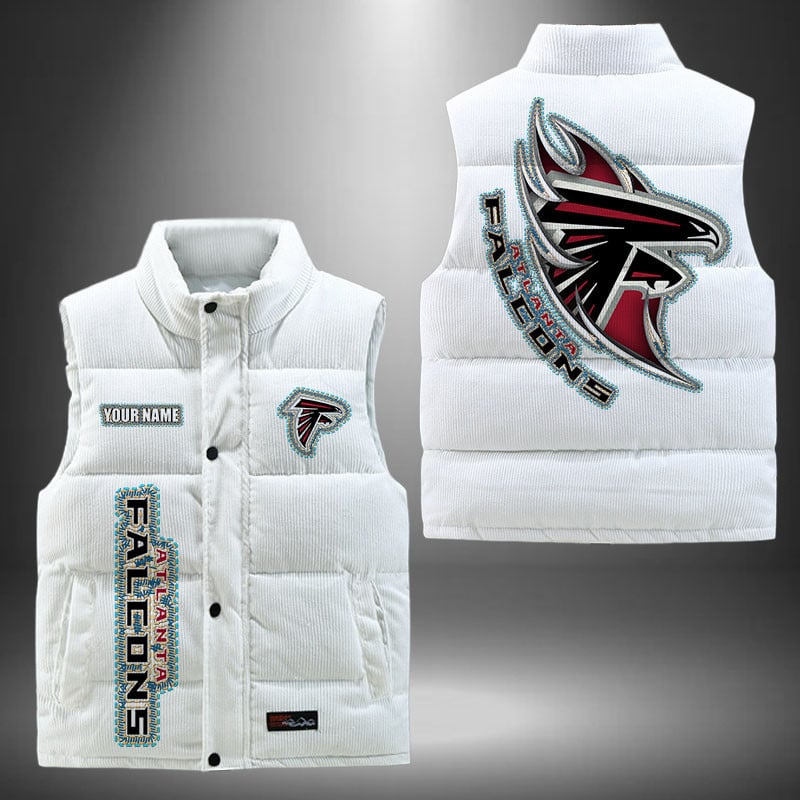 Atlanta Falcons NFL Personalized Puffer Jacket For Fan