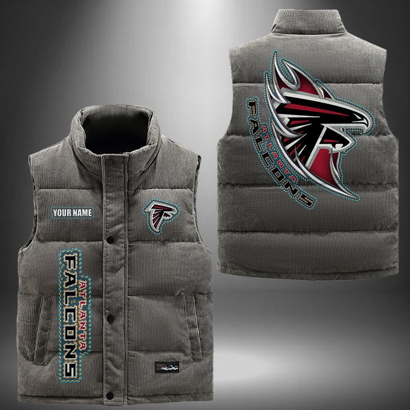 Atlanta Falcons NFL Personalized Puffer Jacket For Fan