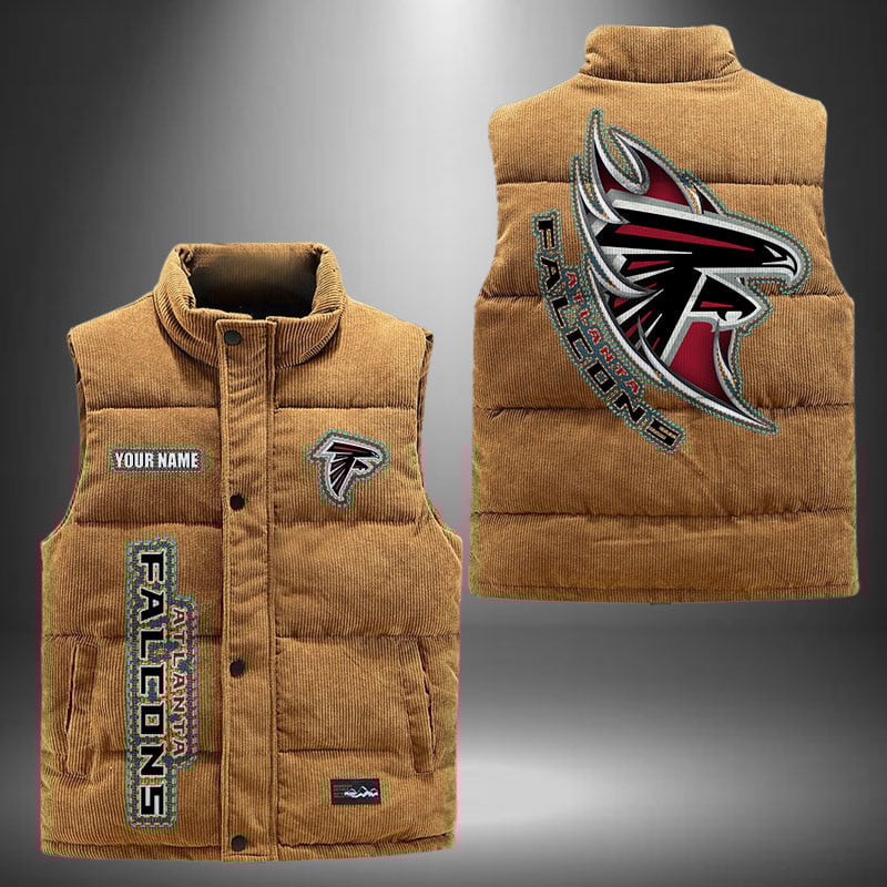 Atlanta Falcons NFL Personalized Puffer Jacket For Fan