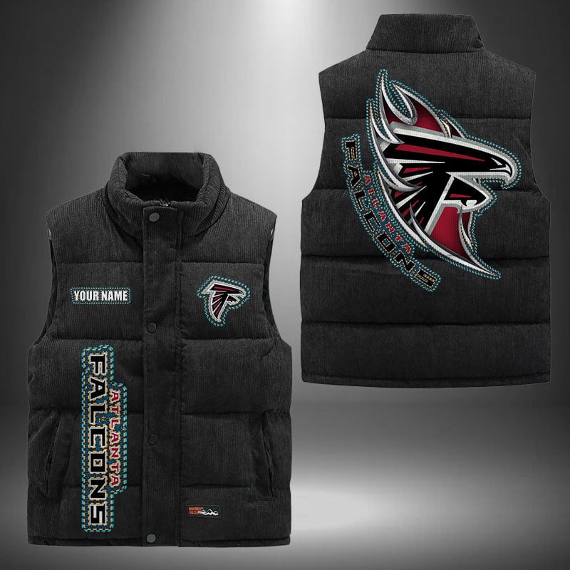 Atlanta Falcons NFL Personalized Puffer Jacket For Fan