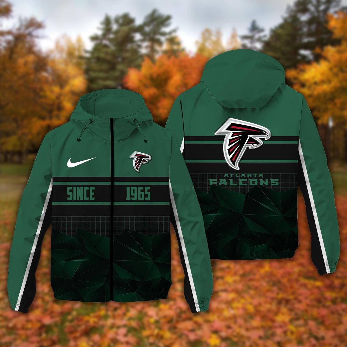 Atlanta Falcons NFL Personalized Windbreaker Jacket For Fan