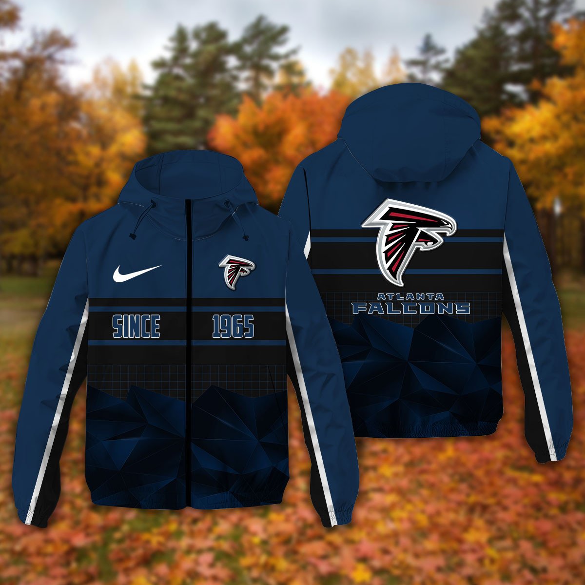 Atlanta Falcons NFL Personalized Windbreaker Jacket For Fan
