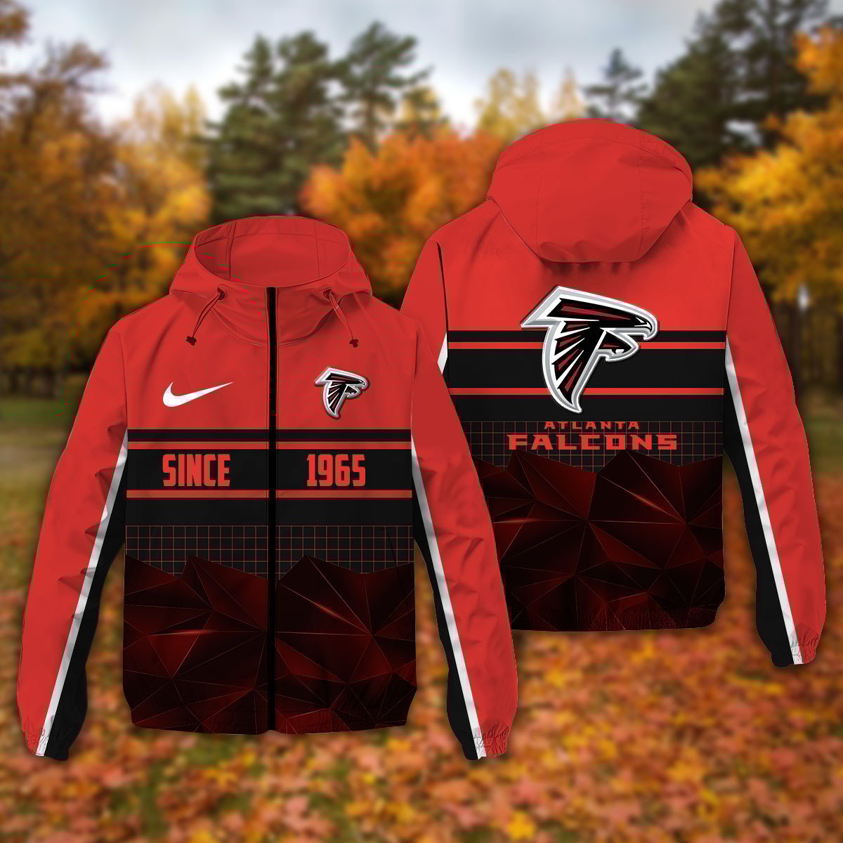 Atlanta Falcons NFL Personalized Windbreaker Jacket For Fan