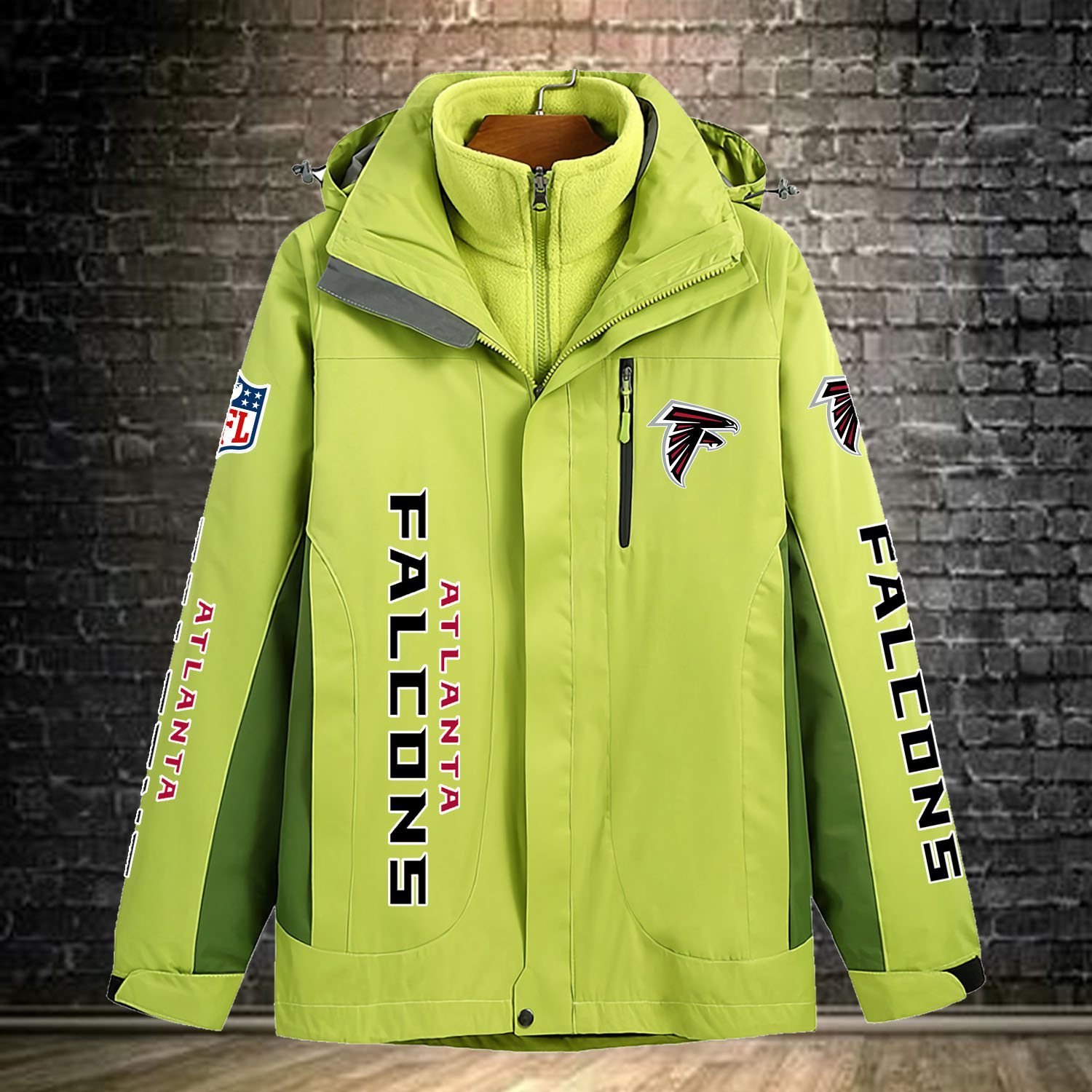Atlanta Falcons NFL Personalized Windbreaker Jacket For Fan