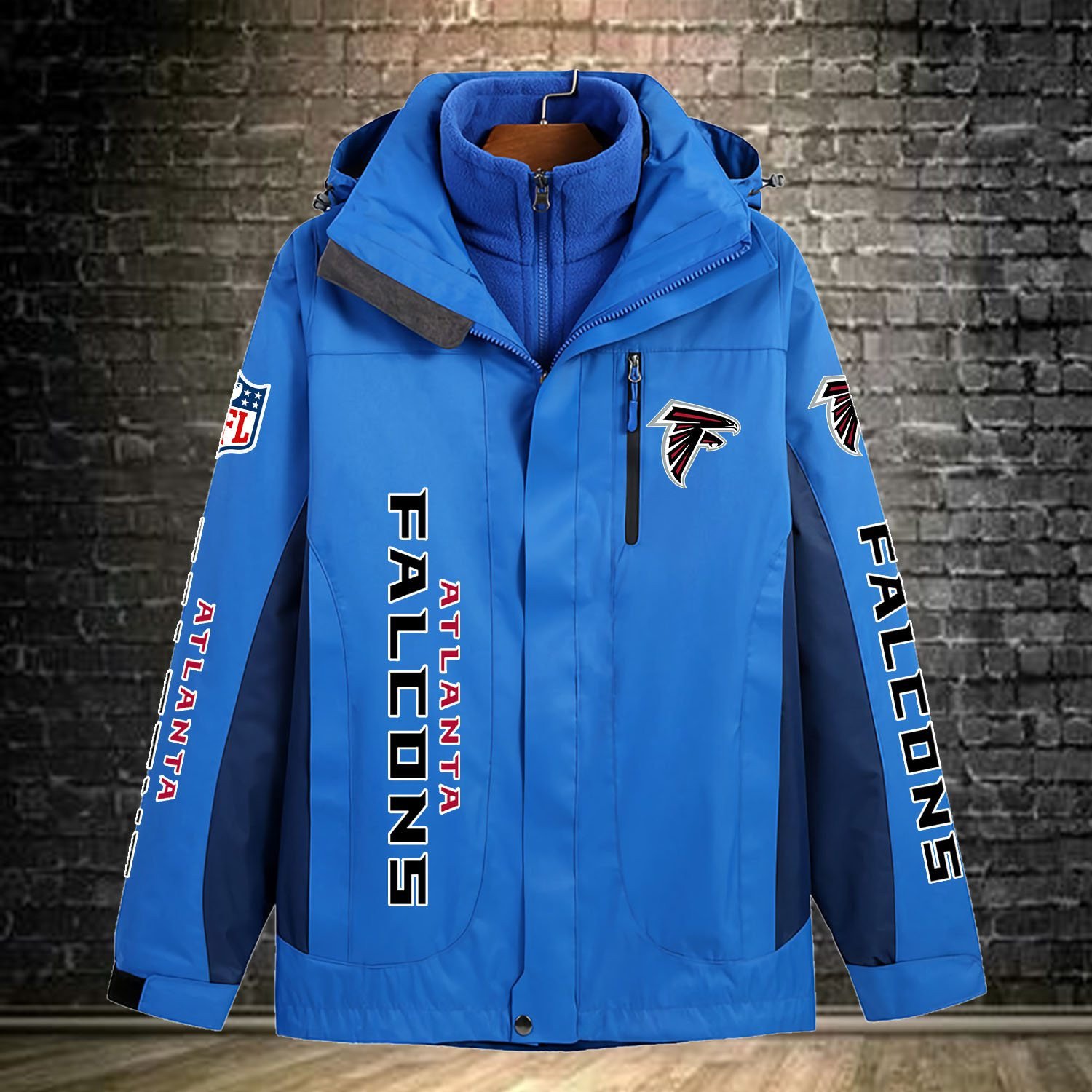 Atlanta Falcons NFL Personalized Windbreaker Jacket For Fan