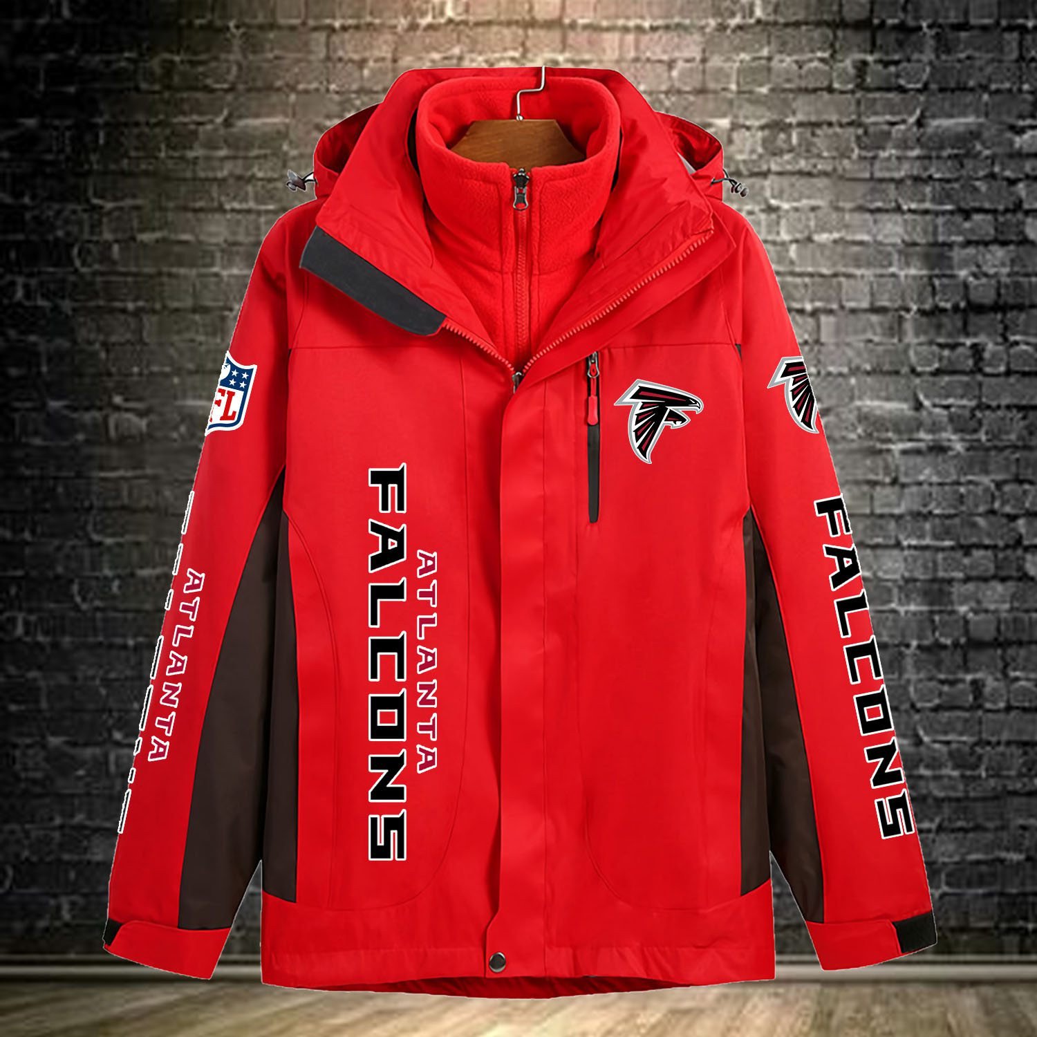 Atlanta Falcons NFL Personalized Windbreaker Jacket For Fan