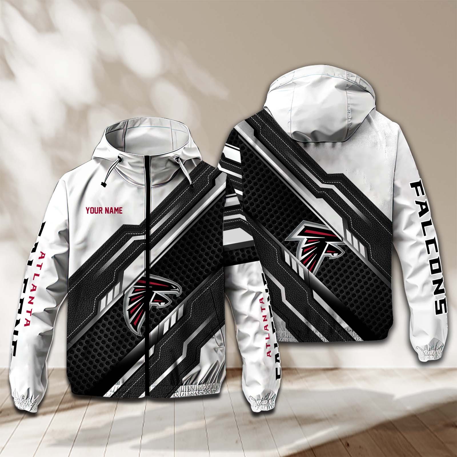 Atlanta Falcons NFL Personalized Windbreaker Jacket For Fan