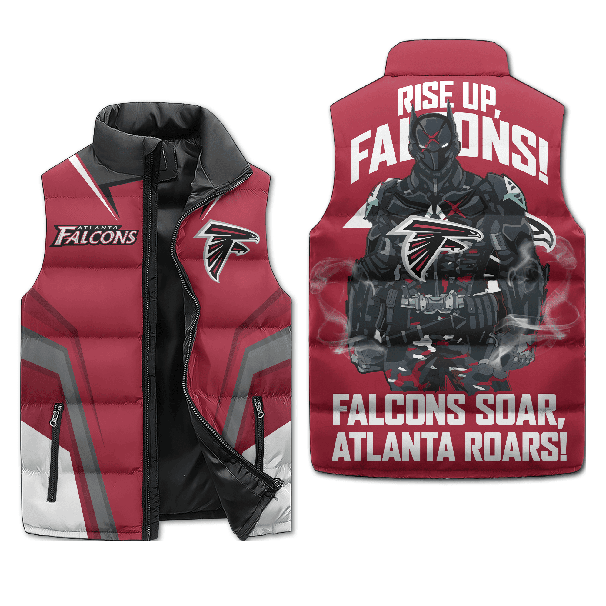 Atlanta Falcons NFL Sleeveless Puffer Jacket