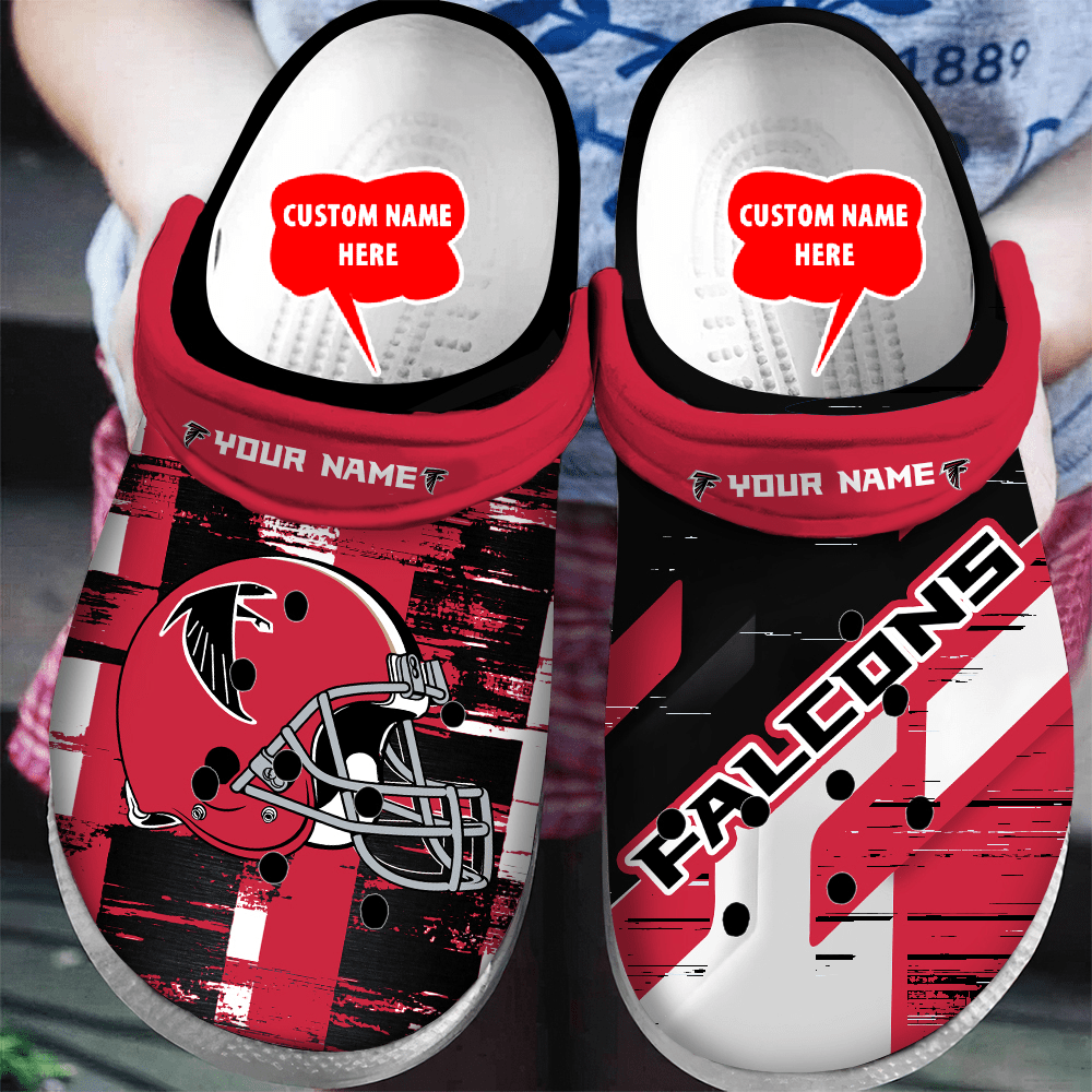 Atlanta Falcons Personalized Limited Clog BGCR401