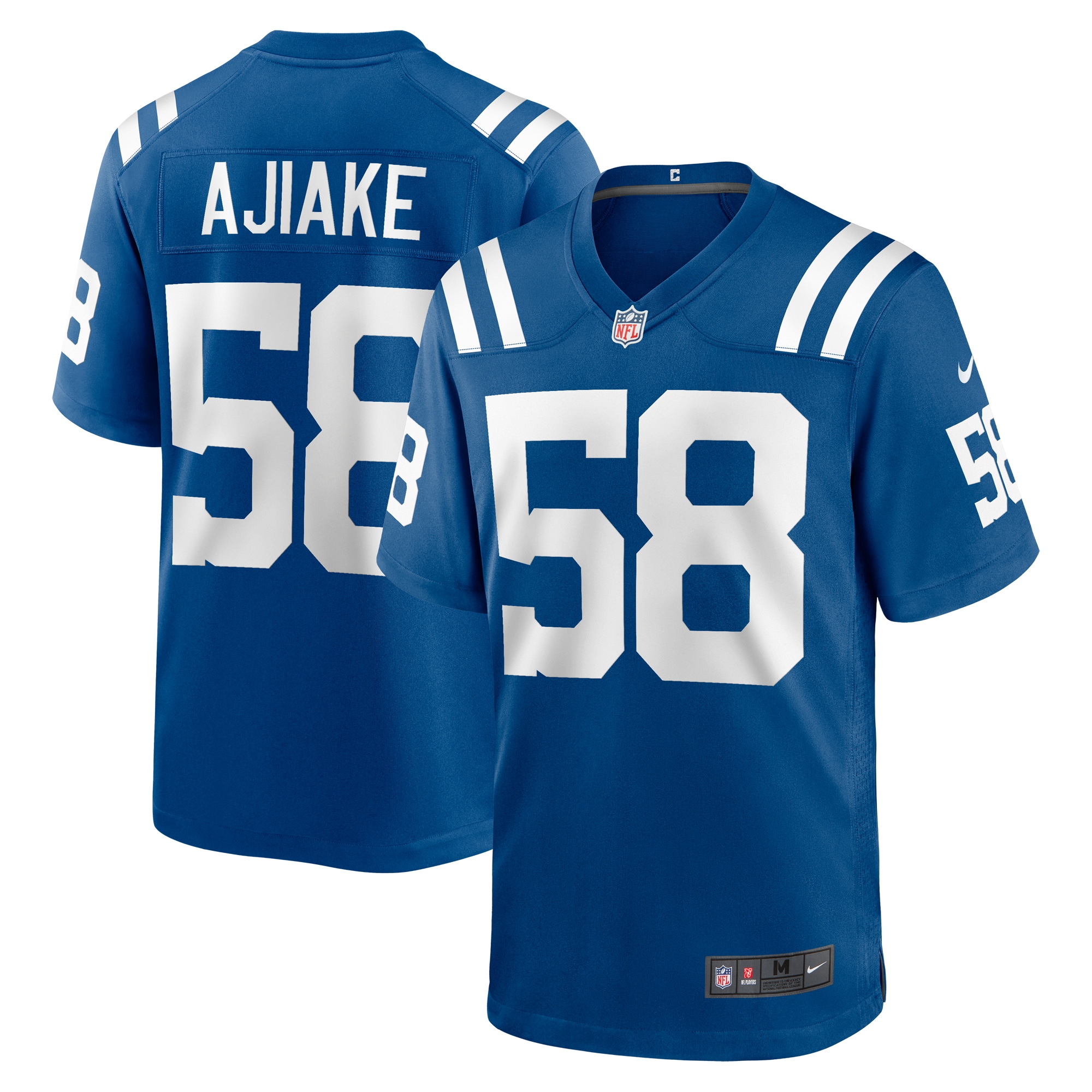 Austin Ajiake Indianapolis Colts Nike Game Jersey   Royal