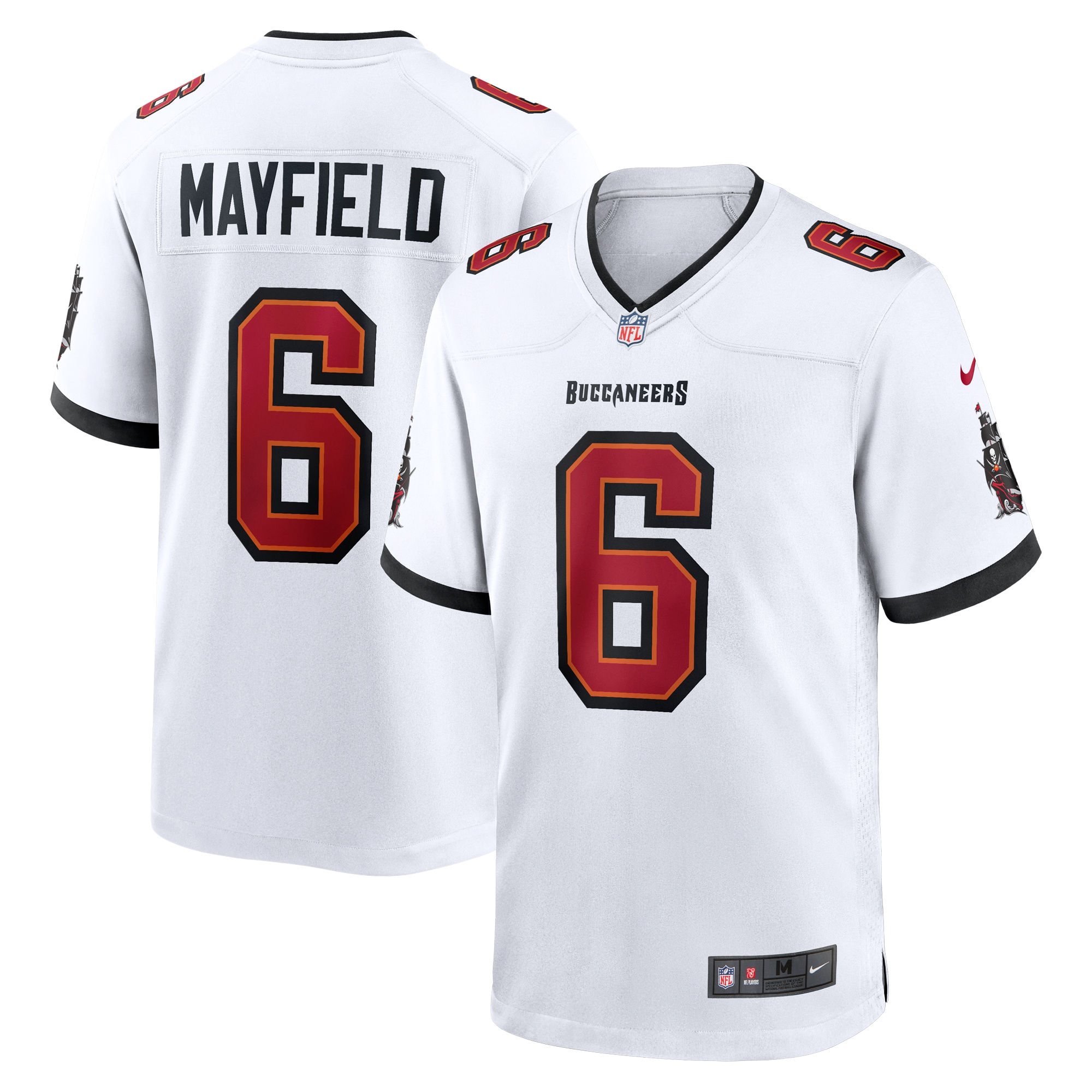 Baker Mayfield Tampa Bay Buccaneers Nike Away Game Jersey   White