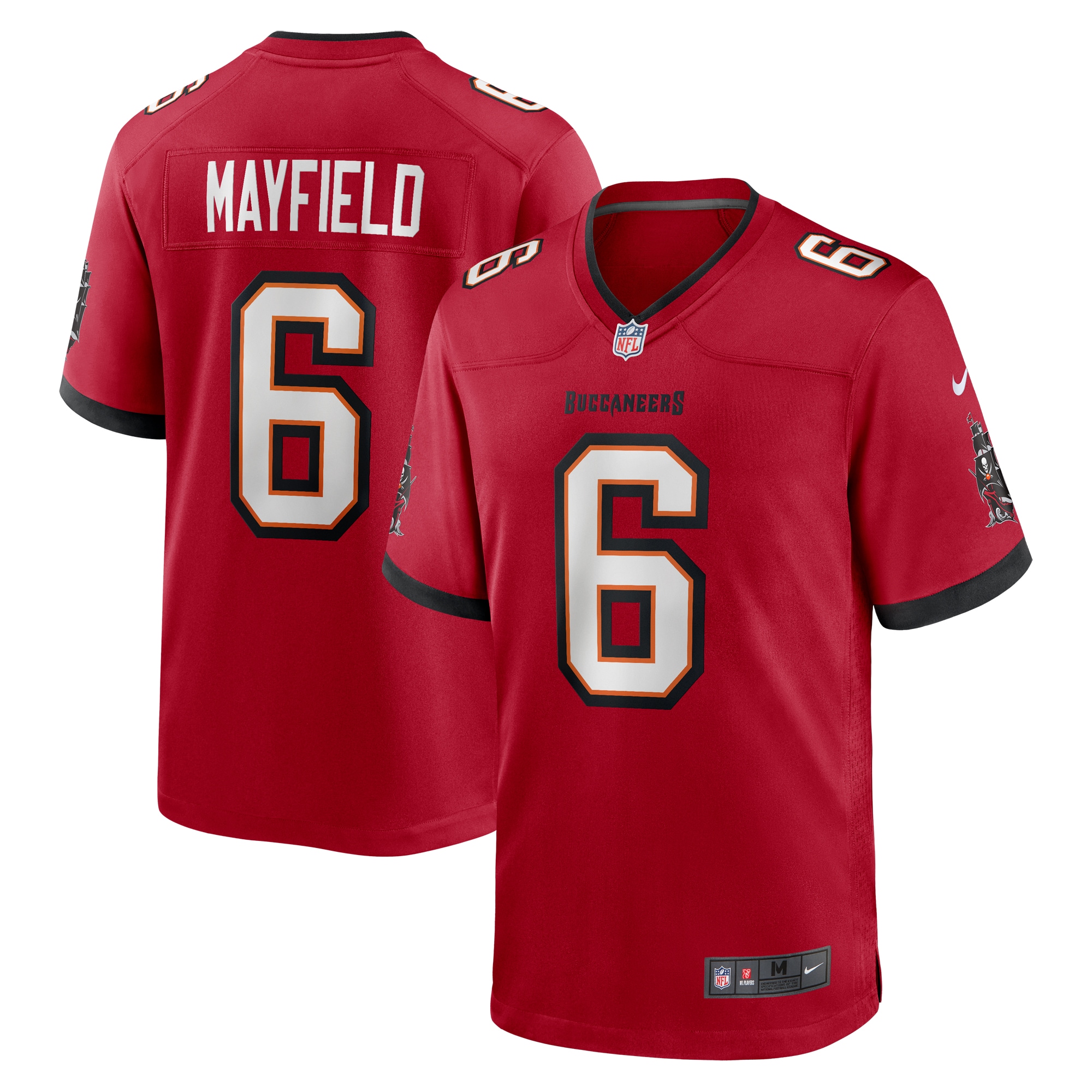 Baker Mayfield Tampa Bay Buccaneers Nike Team Game Jersey   Red