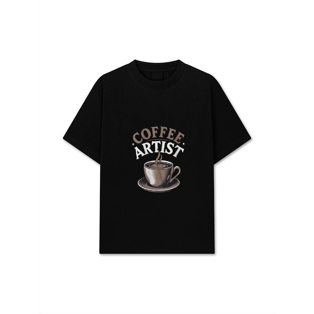 Barista Coffee Artist Vintage Espresso Cup T-Shirt