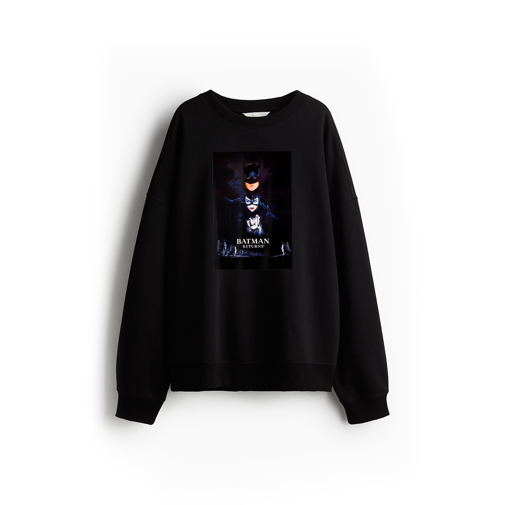 Batman Returns Batman Catwoman Penguin Poster Sweatshirt