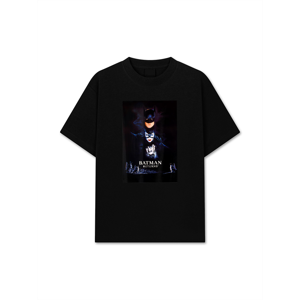 Batman Returns Batman Catwoman Penguin Poster T-Shirt