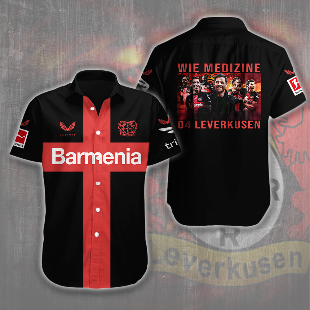 Bayer Leverkusen Bundesliga Hawaiian Shirt Gifts For Fans
