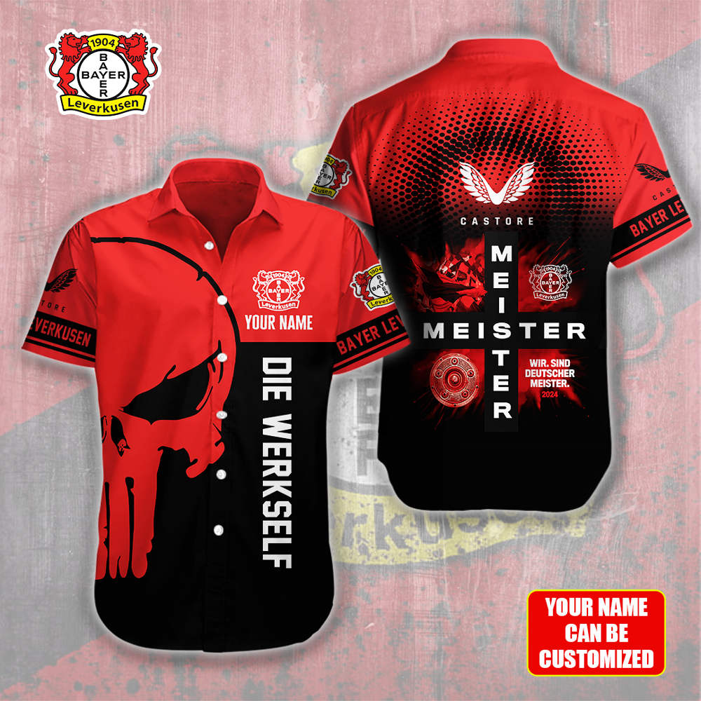 Bayer Leverkusen Bundesliga Hawaiian Shirt Gifts For Fans