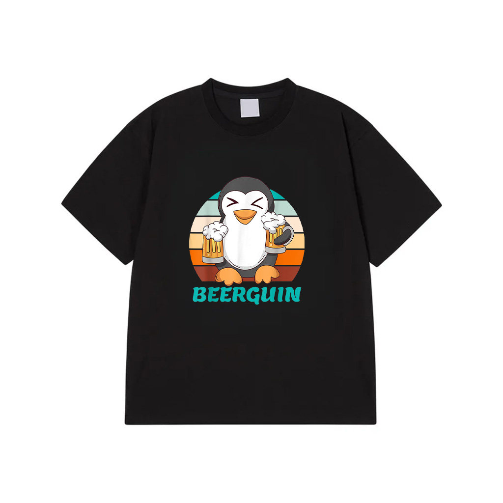 Beer Penguin Beer Men Beer Father S Day Party Festival T-Shirt