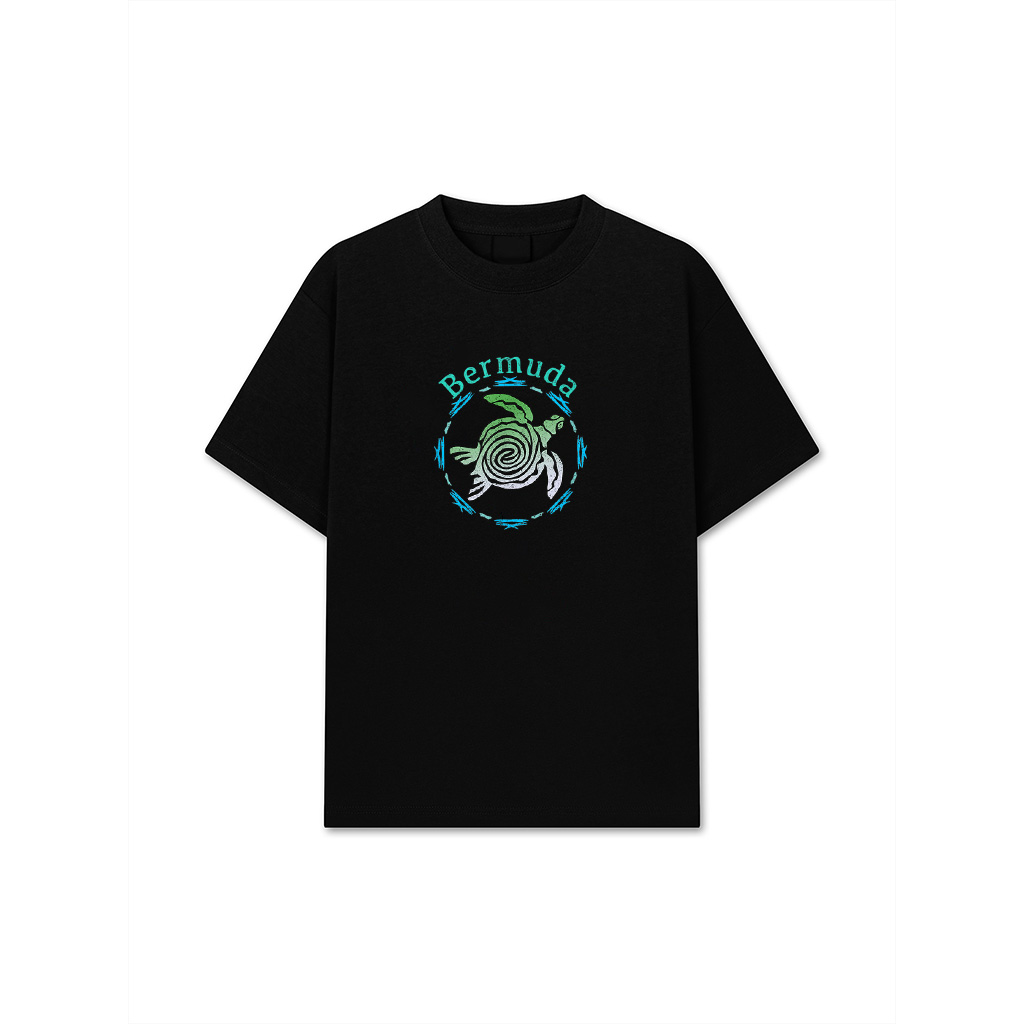 Bermuda Vintage Tribal Turtle Gift T-Shirt