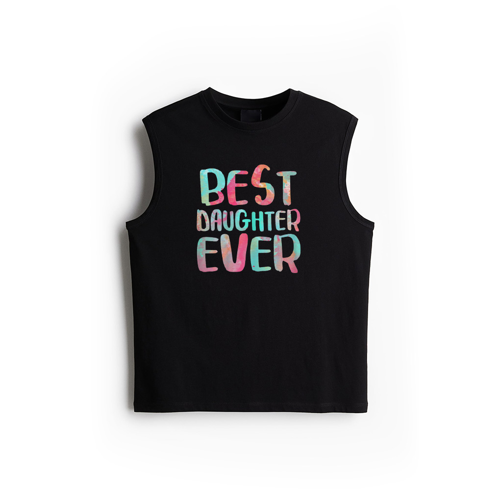 Best Daughter Ever Shirt Women Mothers Day Tank Top