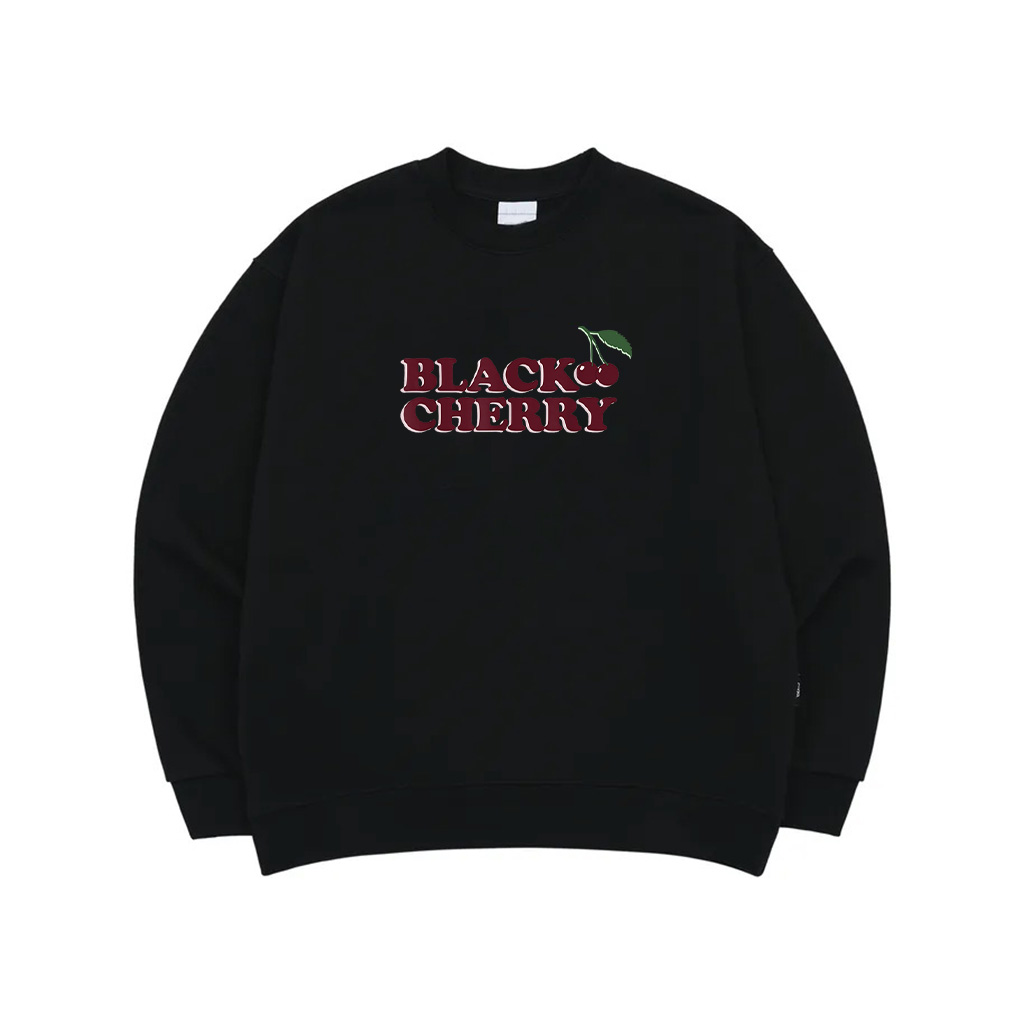 Black Cherry Vintage Design Sweatshirt