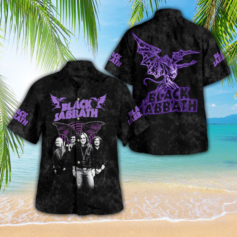 Black Sabbath Music Hawaiian Shirt Gifts For Fans