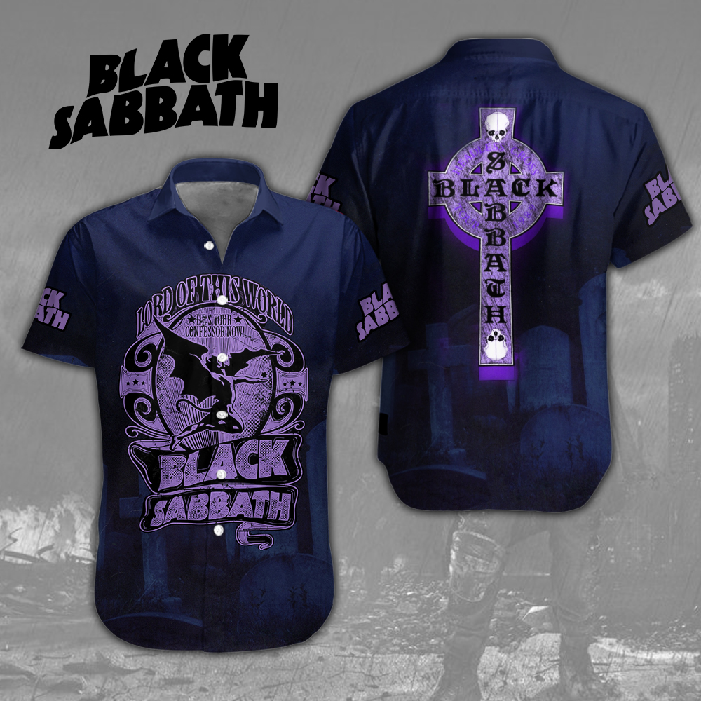 Black Sabbath Music Hawaiian Shirt Gifts For Fans