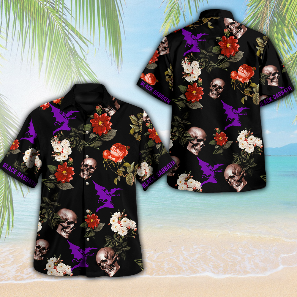 Black Sabbath Music Hawaiian Shirt Gifts For Fans