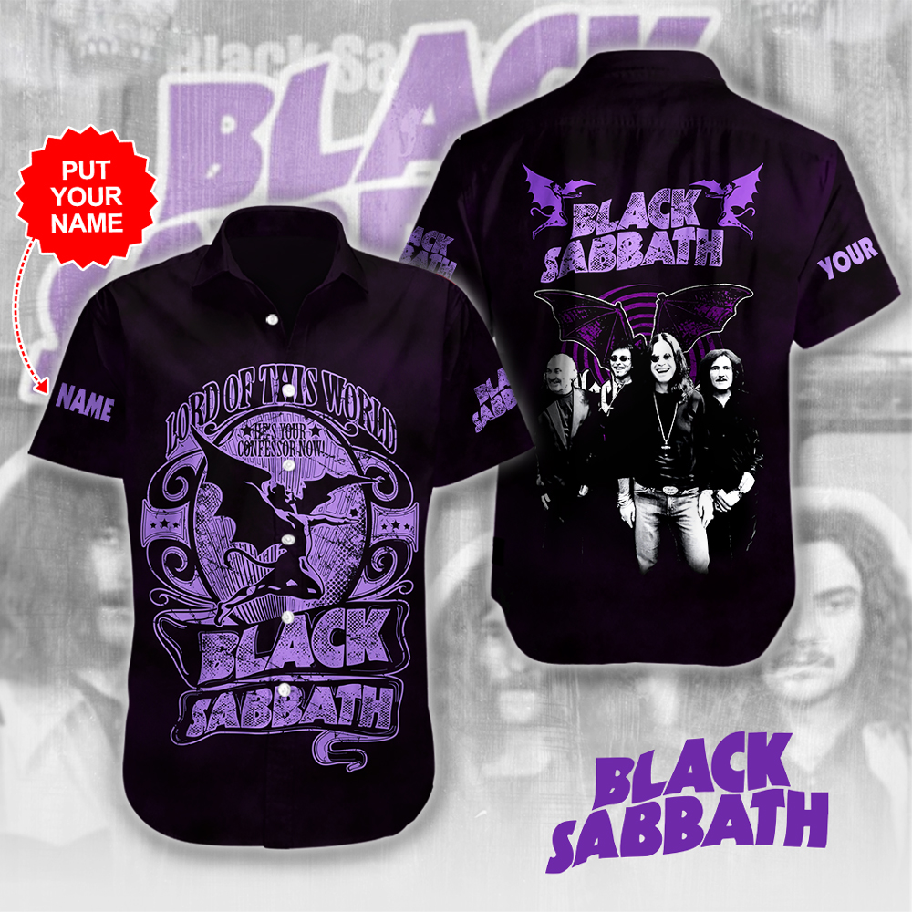 Black Sabbath Music Hawaiian Shirt Gifts For Fans