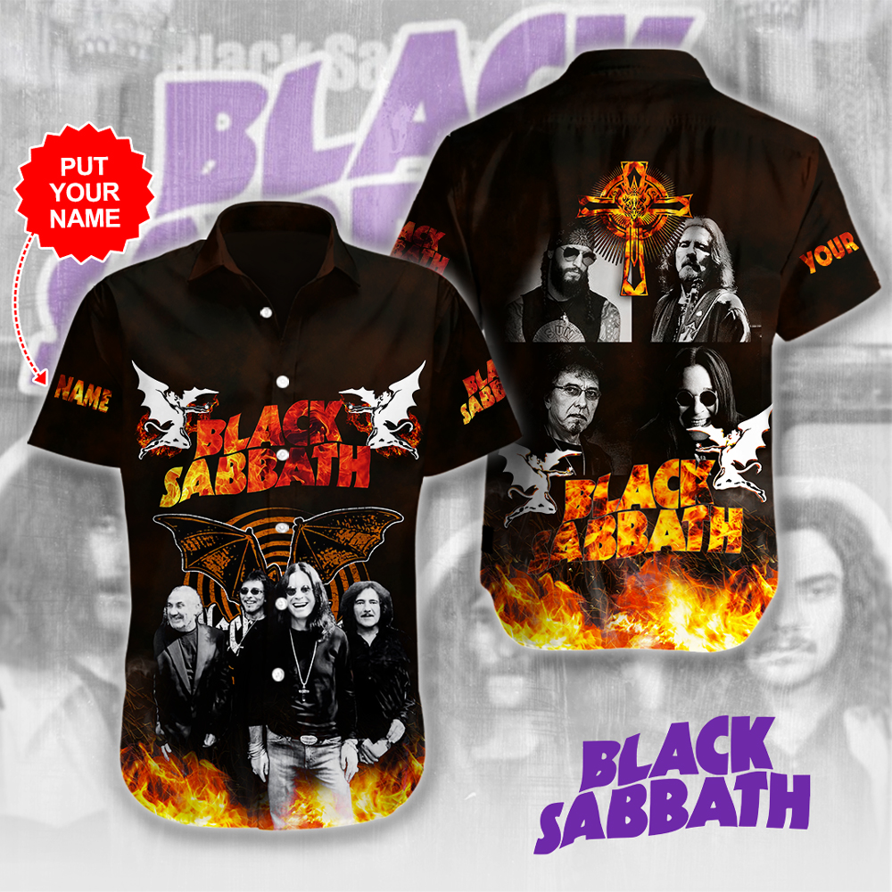 Black Sabbath Music Hawaiian Shirt Gifts For Fans