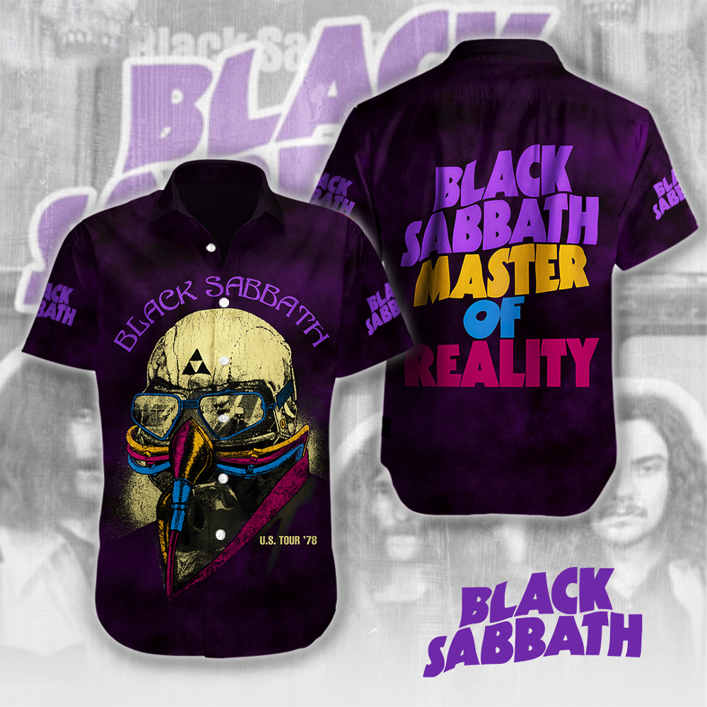Black Sabbath Music Hawaiian Shirt Gifts For Fans