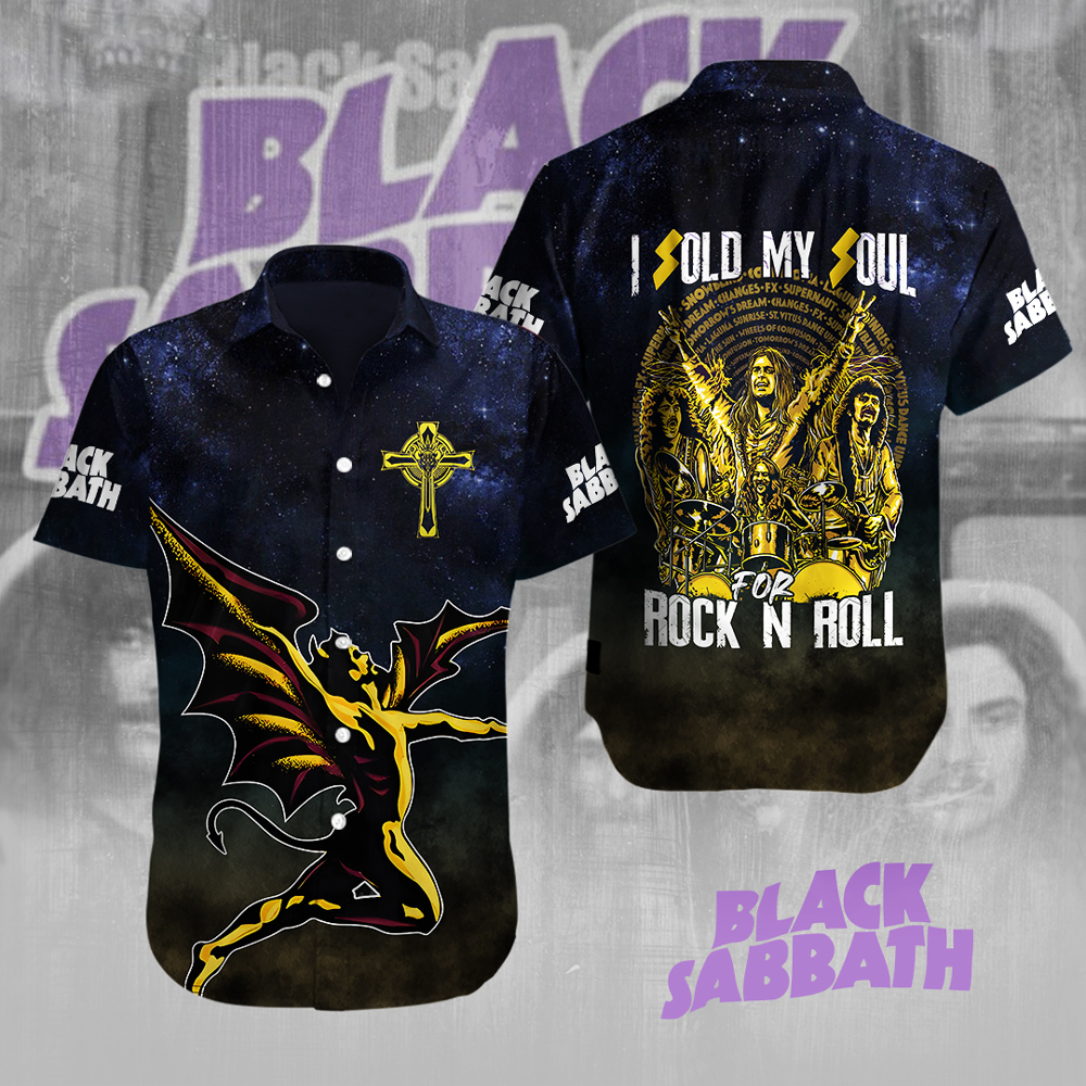 Black Sabbath Music Hawaiian Shirt Gifts For Fans
