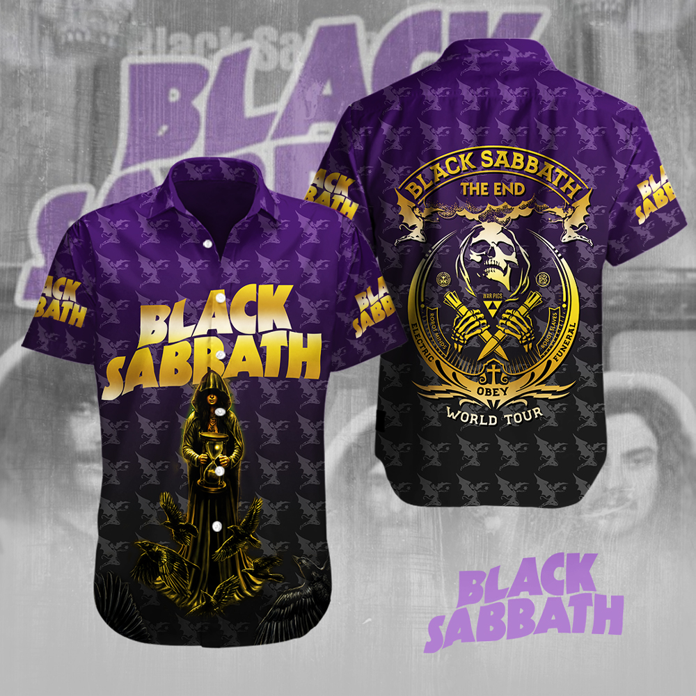 Black Sabbath Music Hawaiian Shirt Gifts For Fans
