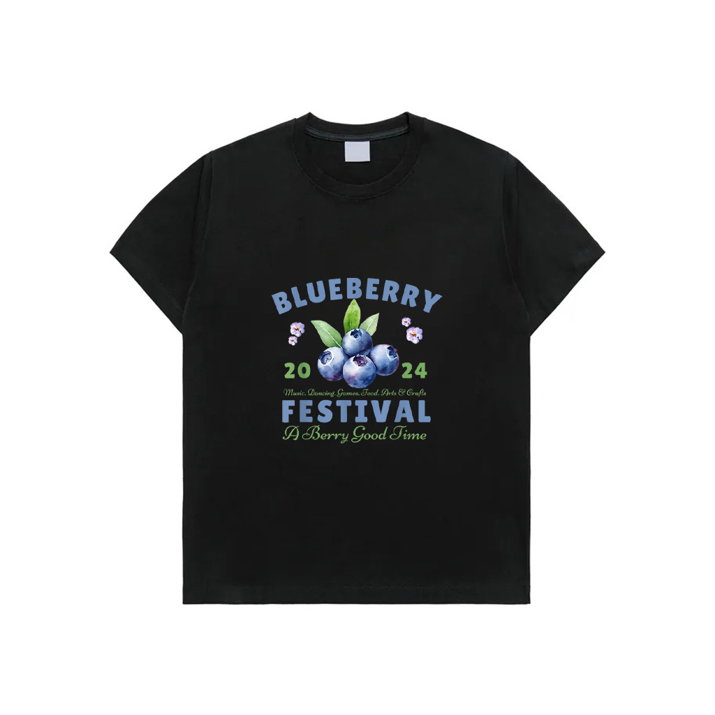 Blueberry Festival A Berry Good Time Fruit Season T-Shirt
