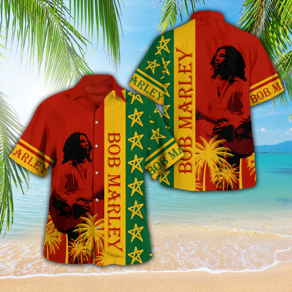 Bob Marley Music Hawaiian Shirt Gifts For Fans