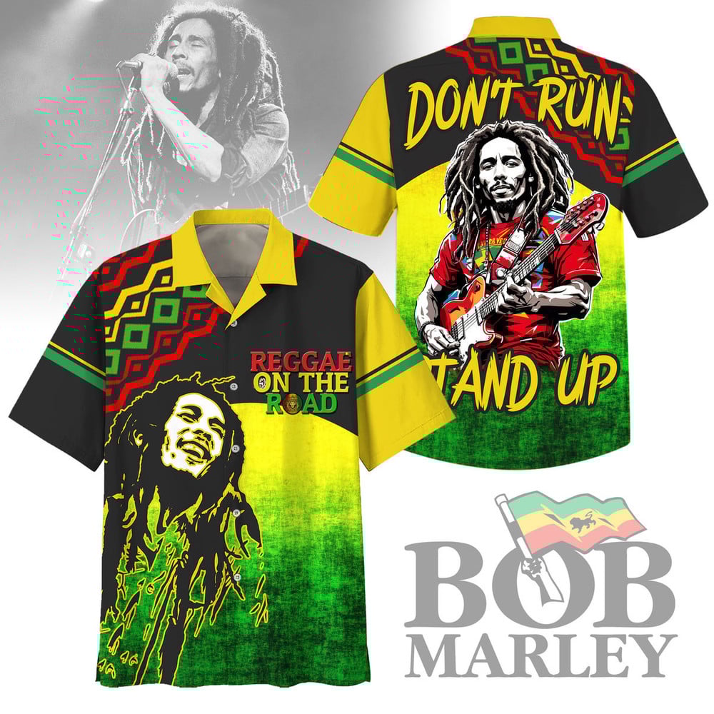 Bob Marley Music Hawaiian Shirt Gifts For Fans
