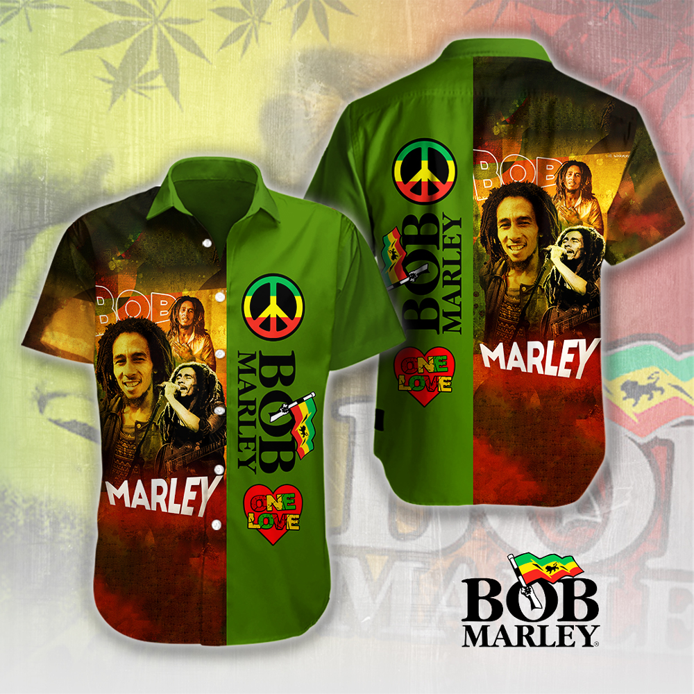 Bob Marley Music Hawaiian Shirt Gifts For Fans