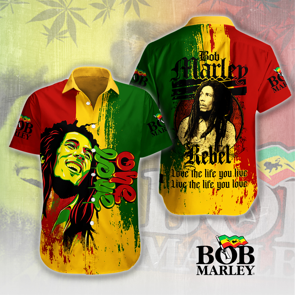 Bob Marley Music Hawaiian Shirt Gifts For Fans
