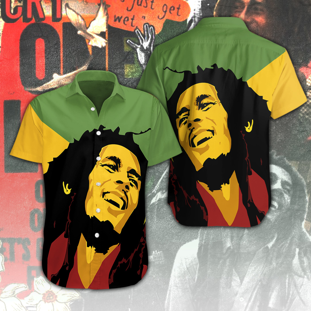 Bob Marley Music Hawaiian Shirt Gifts For Fans