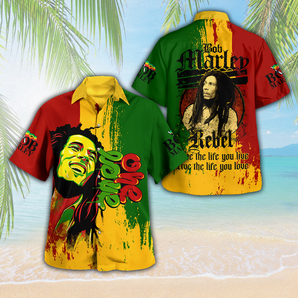 Bob Marley Music Hawaiian Shirt Gifts For Fans
