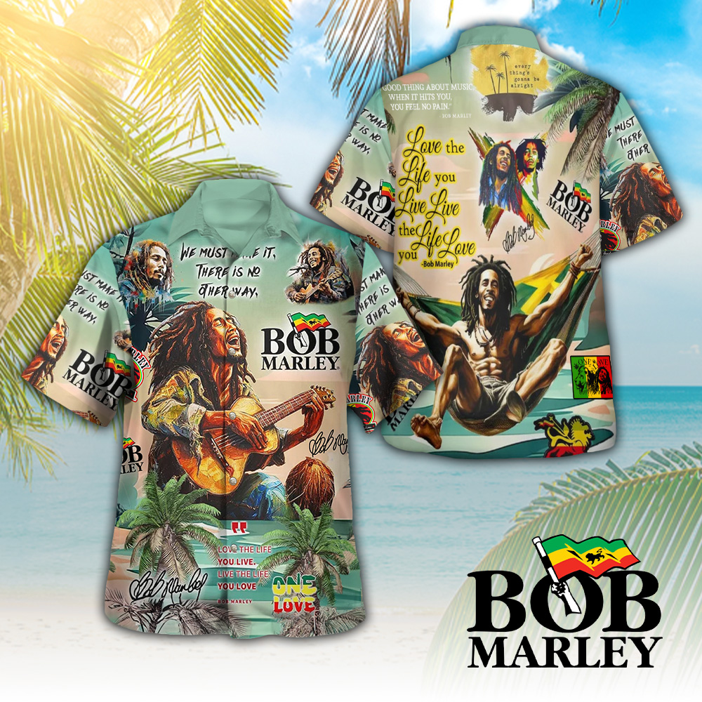 Bob Marley Music Hawaiian Shirt Gifts For Fans