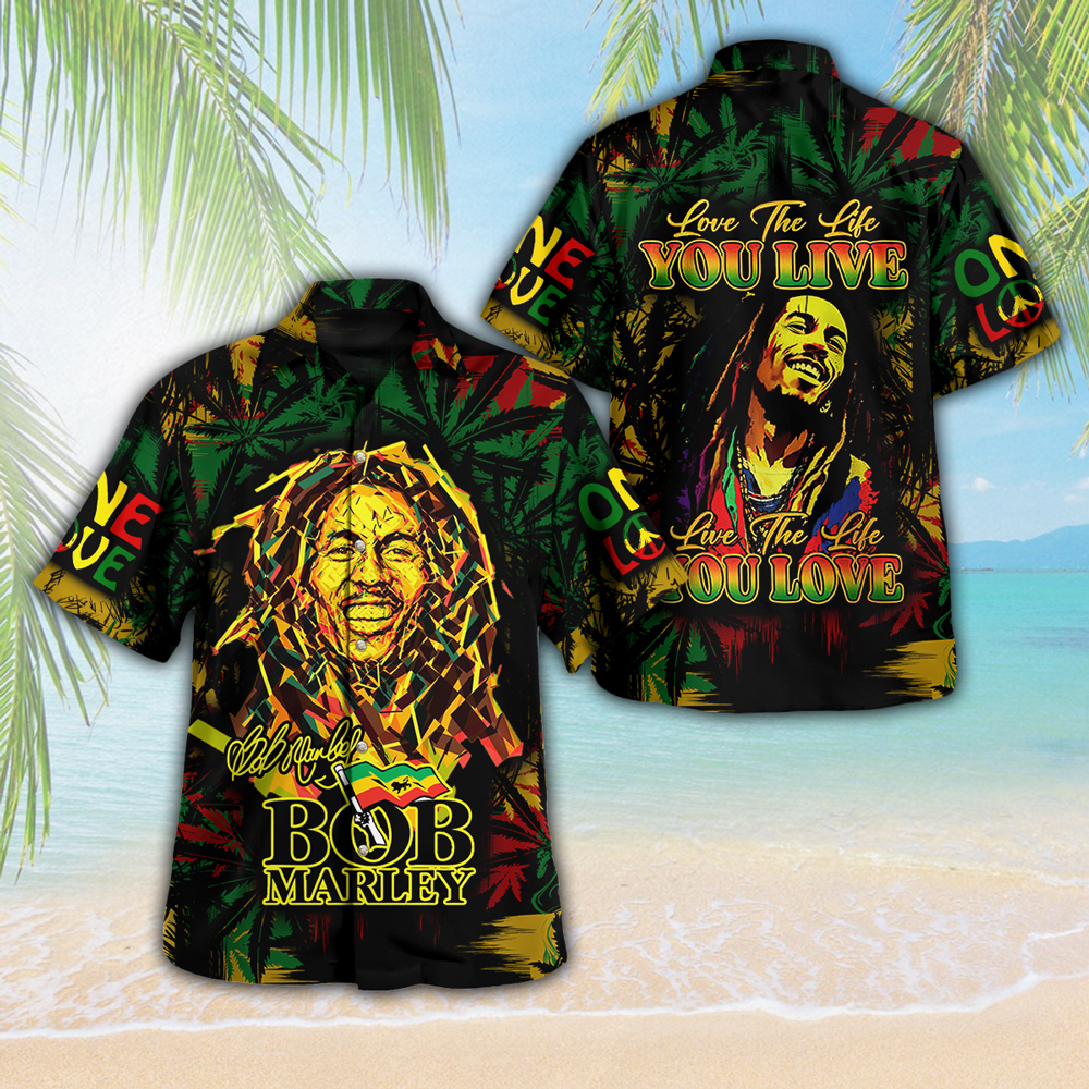 Bob Marley Music Hawaiian Shirt Gifts For Fans