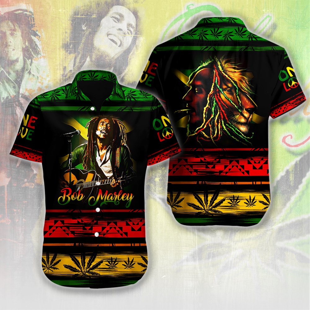 Bob Marley Music Hawaiian Shirt Gifts For Fans