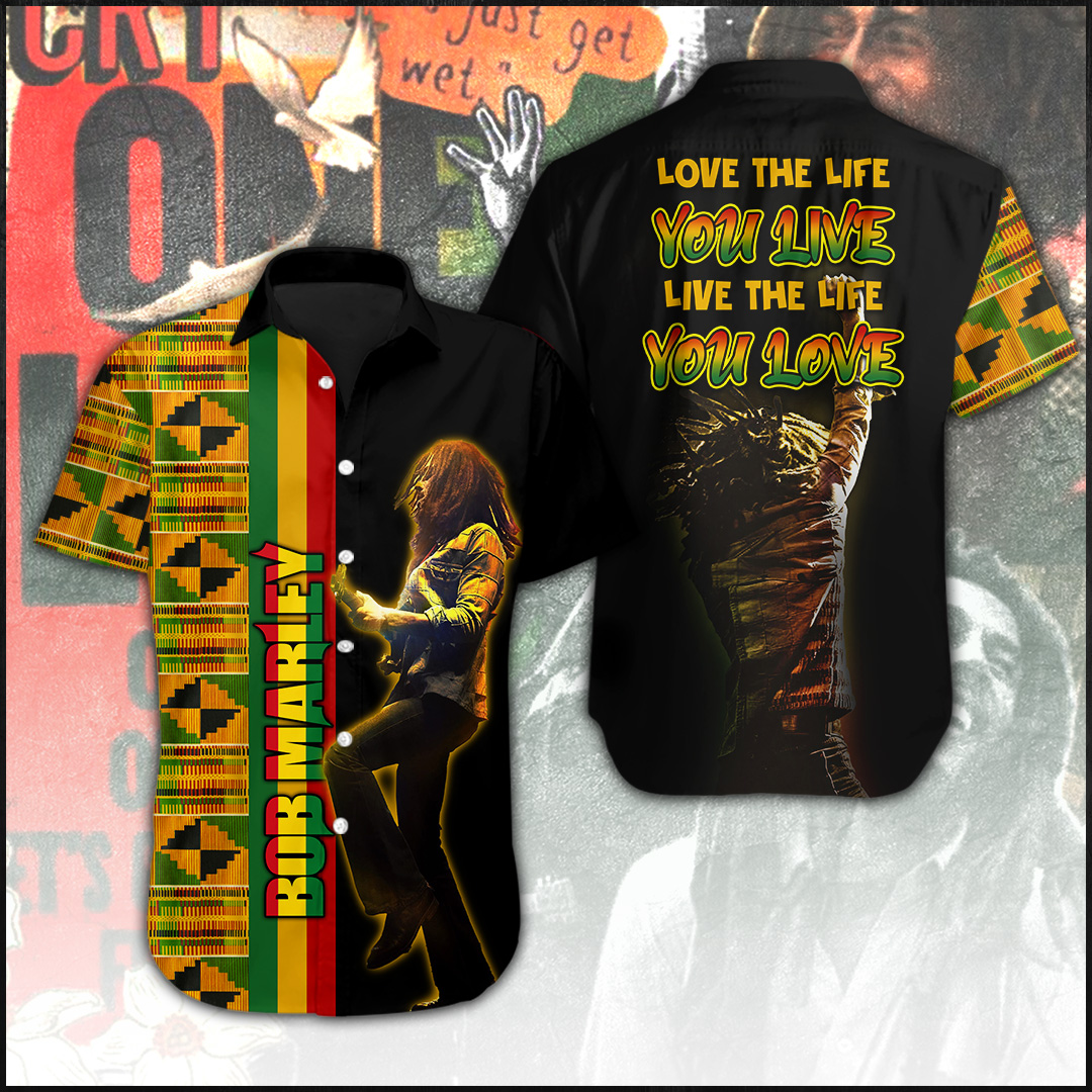 Bob Marley Music Hawaiian Shirt Gifts For Fans